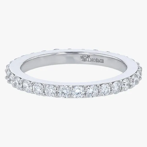 14K H-I/SI One Carat Diamond Eternity Band Ring