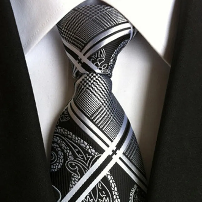 2-Piece Print Neckties and Pocket Square set