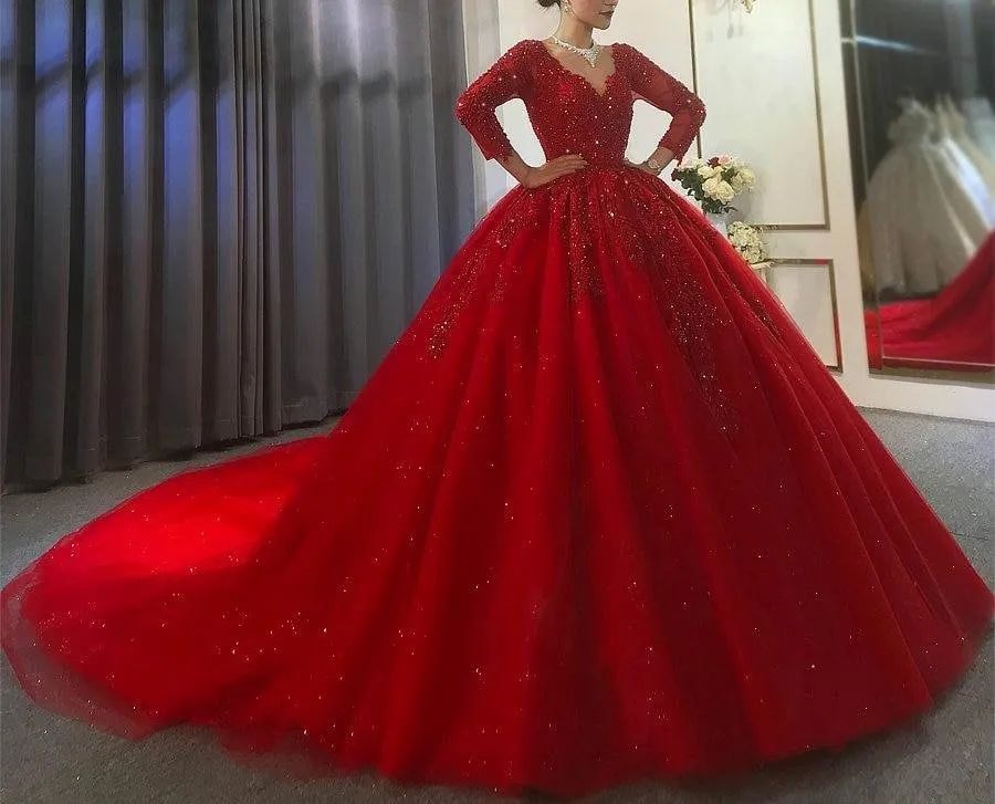 2023  Red Wedding Dress