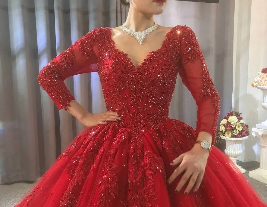 2023  Red Wedding Dress