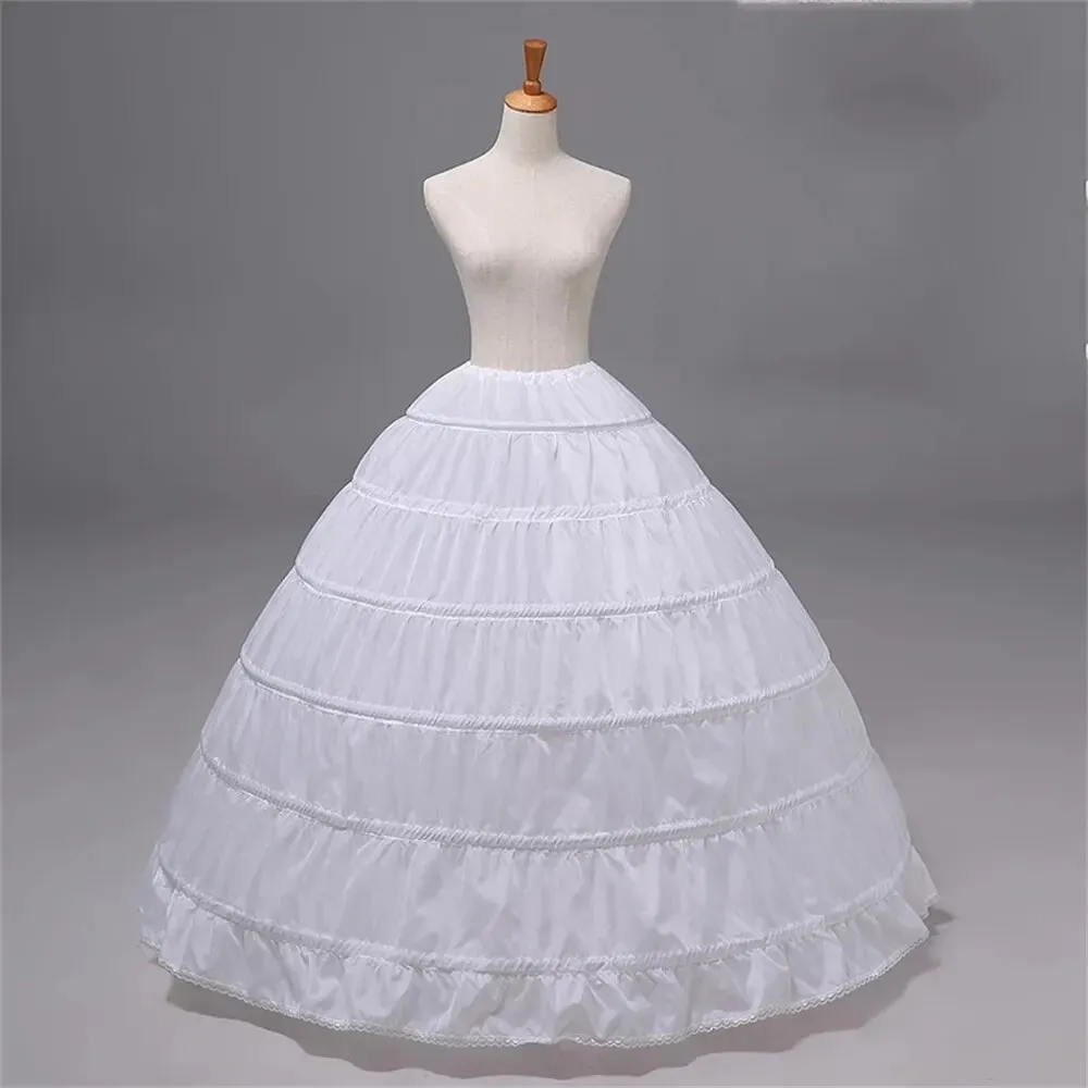 6 Hoops Crinoline Ball Gown Petticoat Wedding Accessories