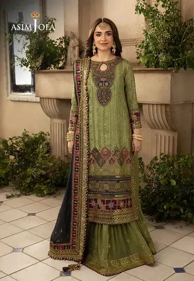 Asim Jofa Chiffon Suit