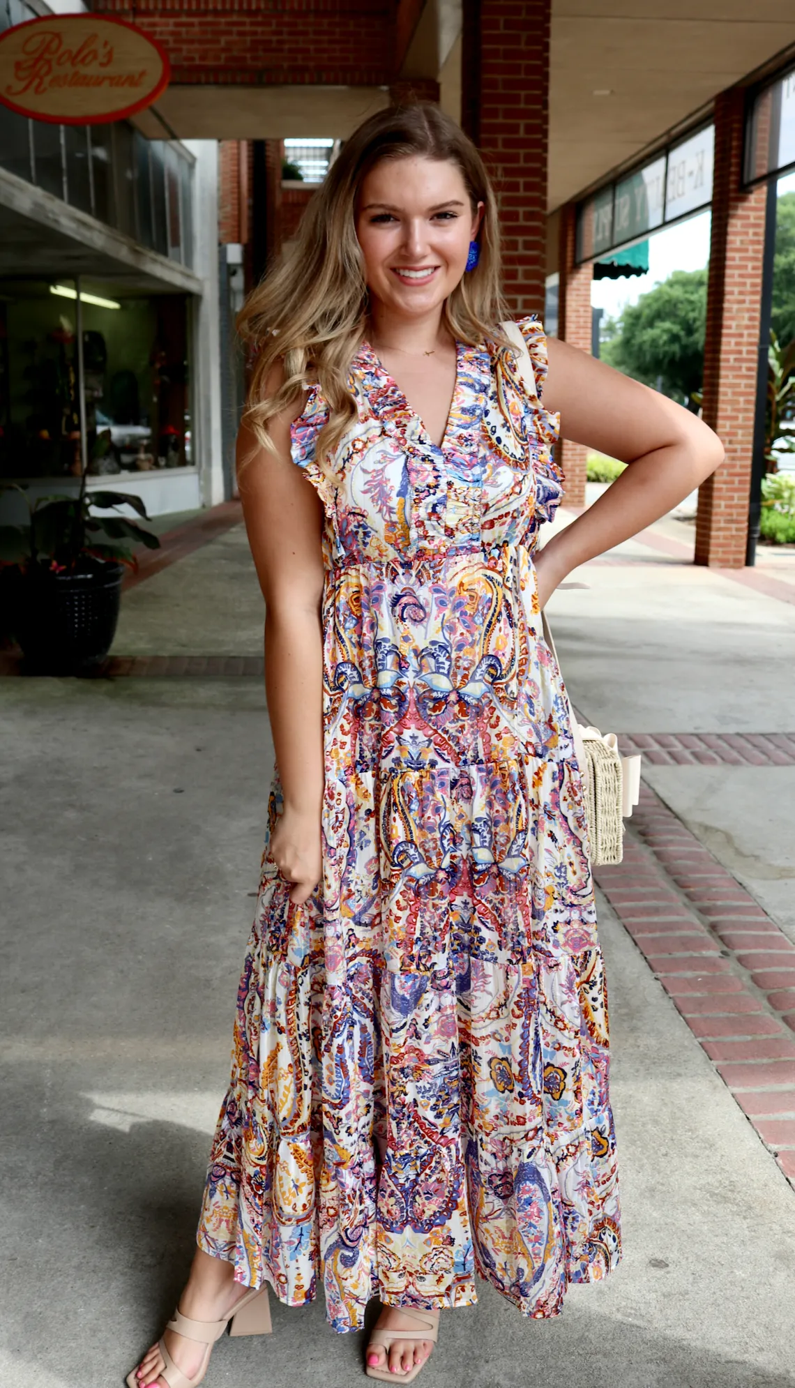 Autumn Paisley Maxi