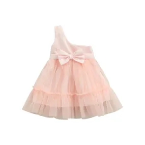 BELLA Asymmetric Tulle Dress