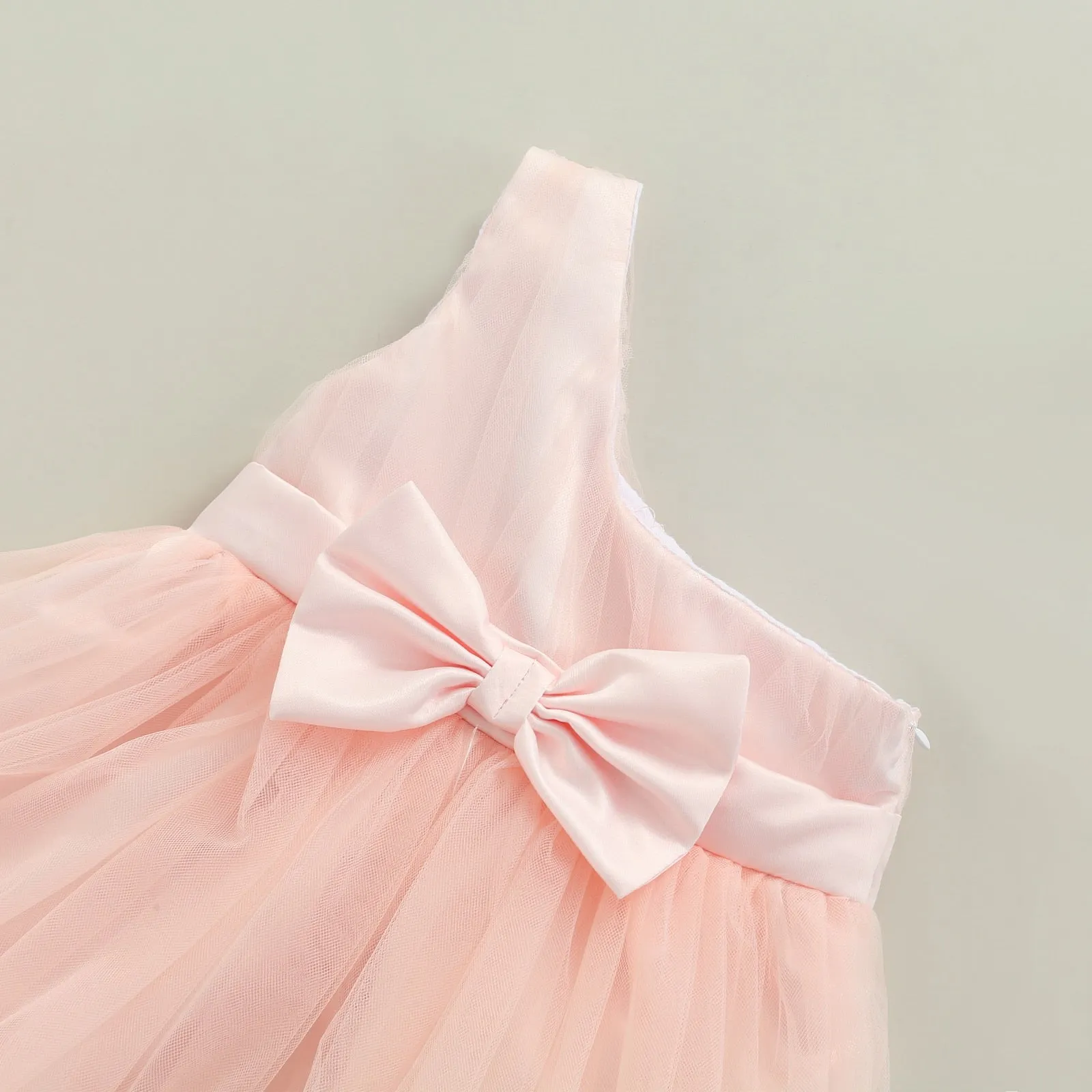 BELLA Asymmetric Tulle Dress