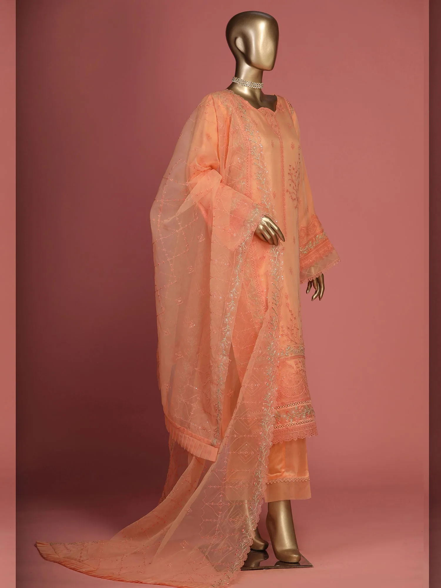 Bin Saeed "Shaifoon" Luxury Peach Suit