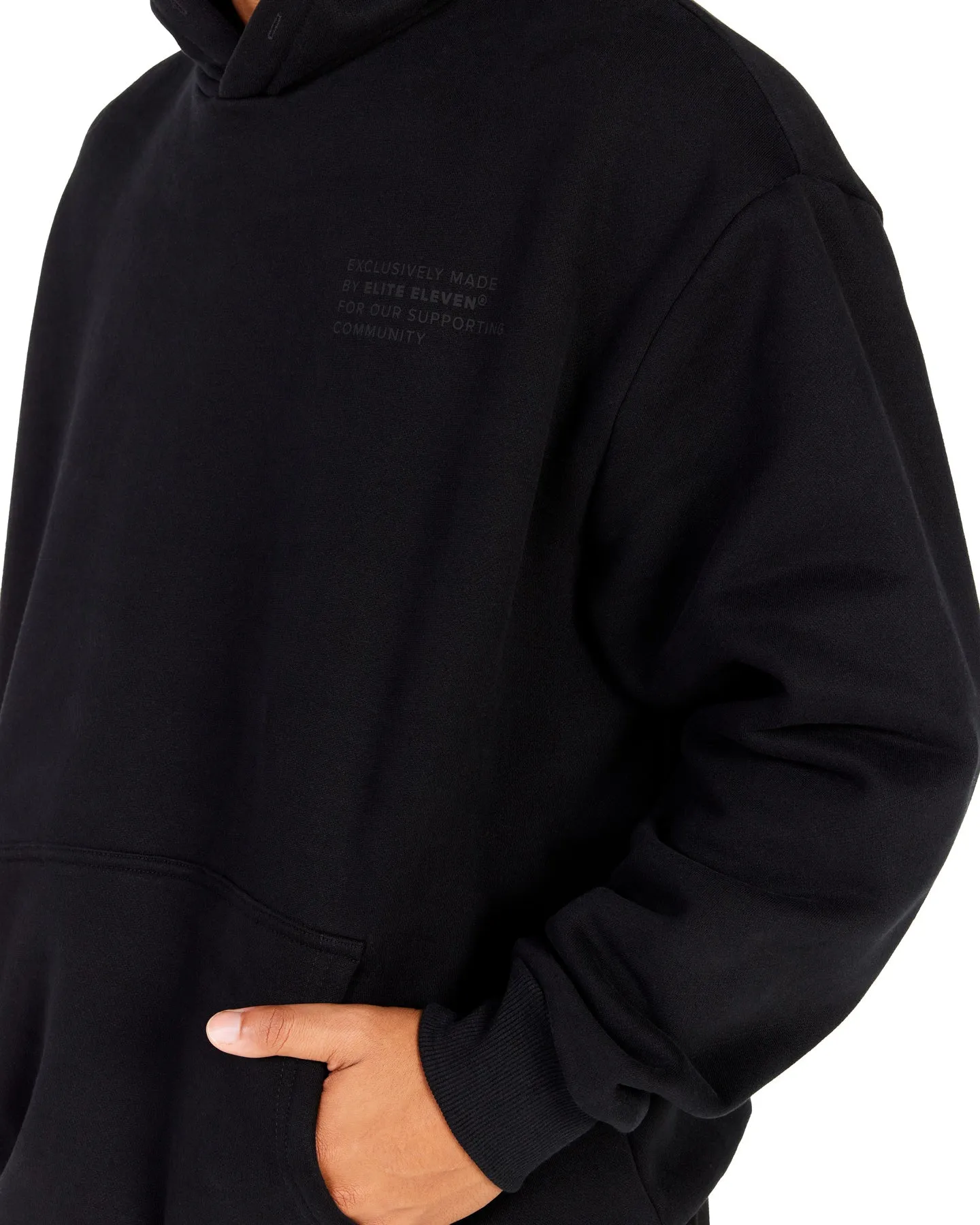 Community Hoodie - Black/Black