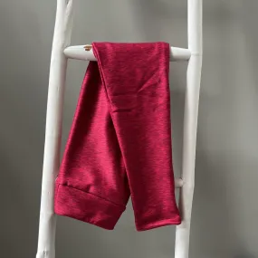 Cranberry Fleece Lined Leggings in Womens