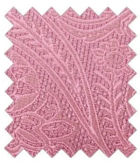 Dark Pink Lace Paisley Wedding Swatch