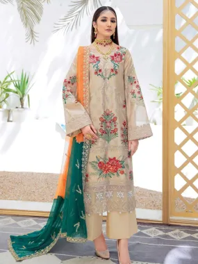 Designer Embroidered Chiffon