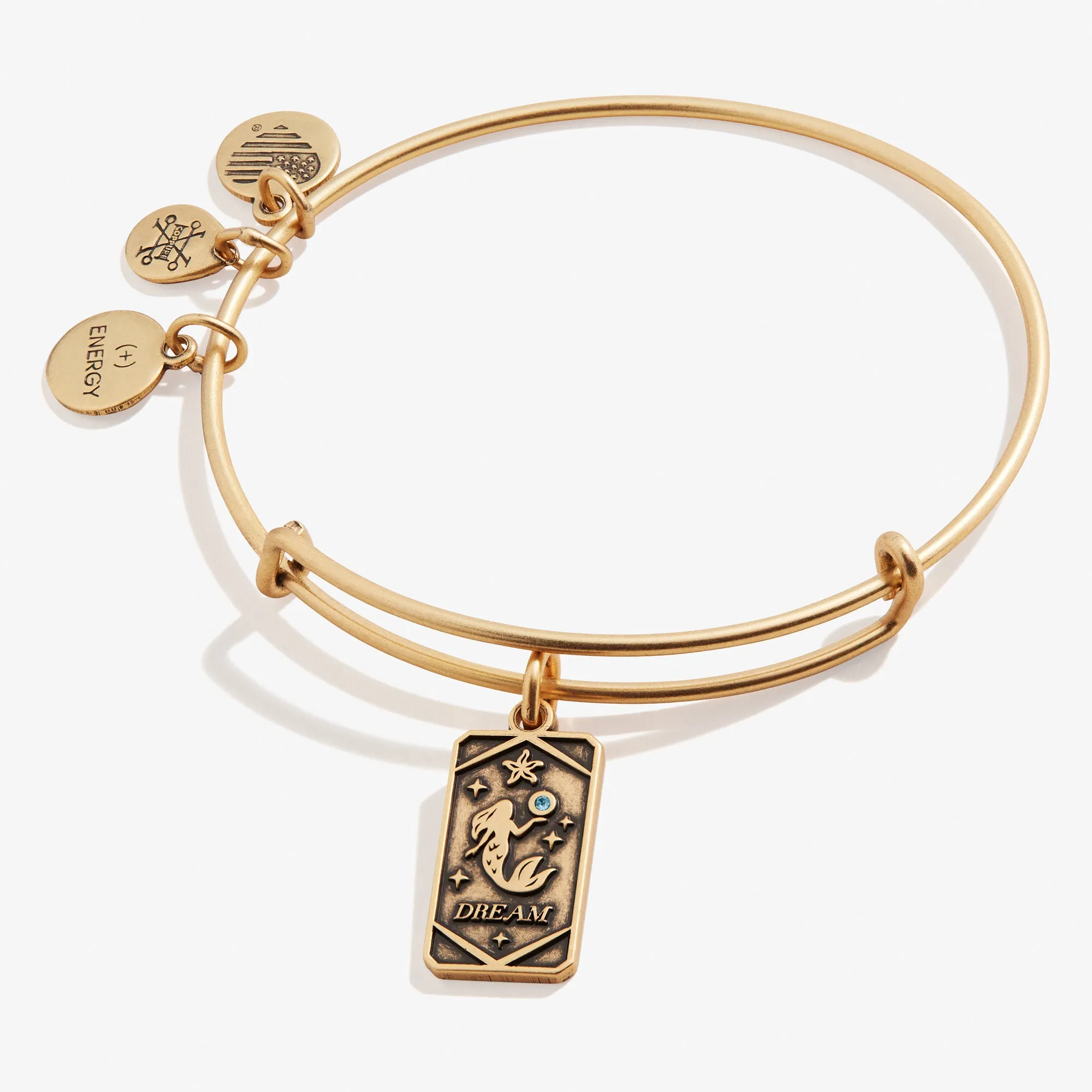 Dream Mermaid Oracle Charm Bangle Bracelet