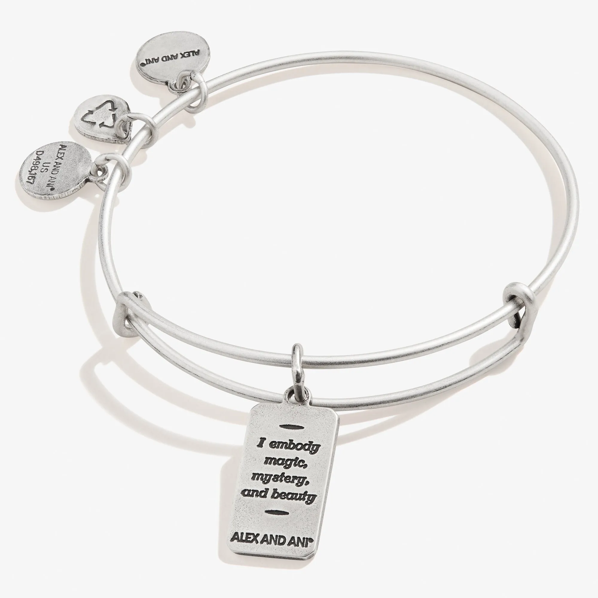 Dream Mermaid Oracle Charm Bangle Bracelet