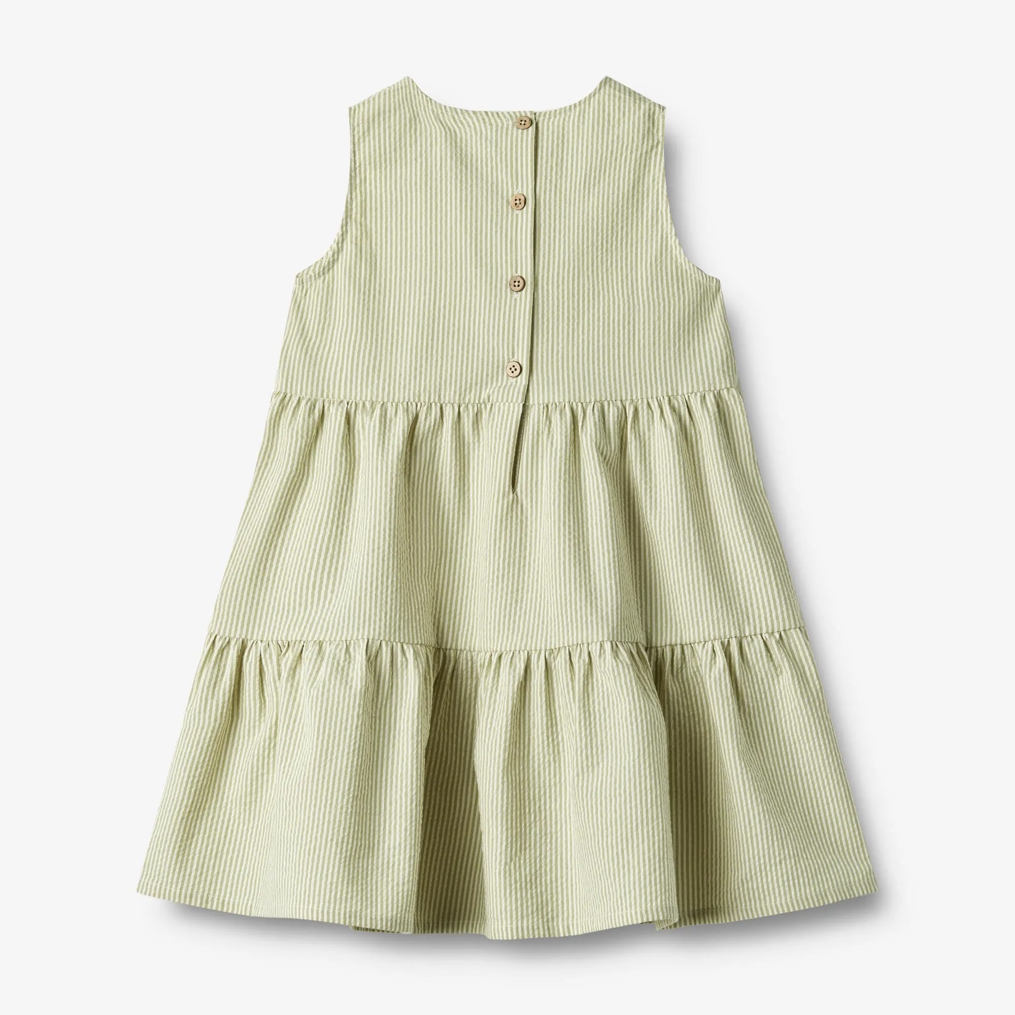 Dress Luise - green stripe