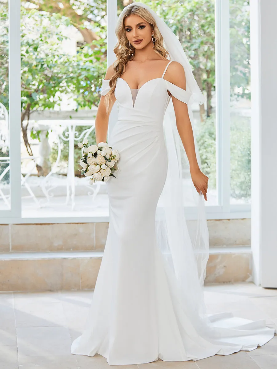 Elegant Off Shoulder Mermaid Wholesale Wedding Dresses