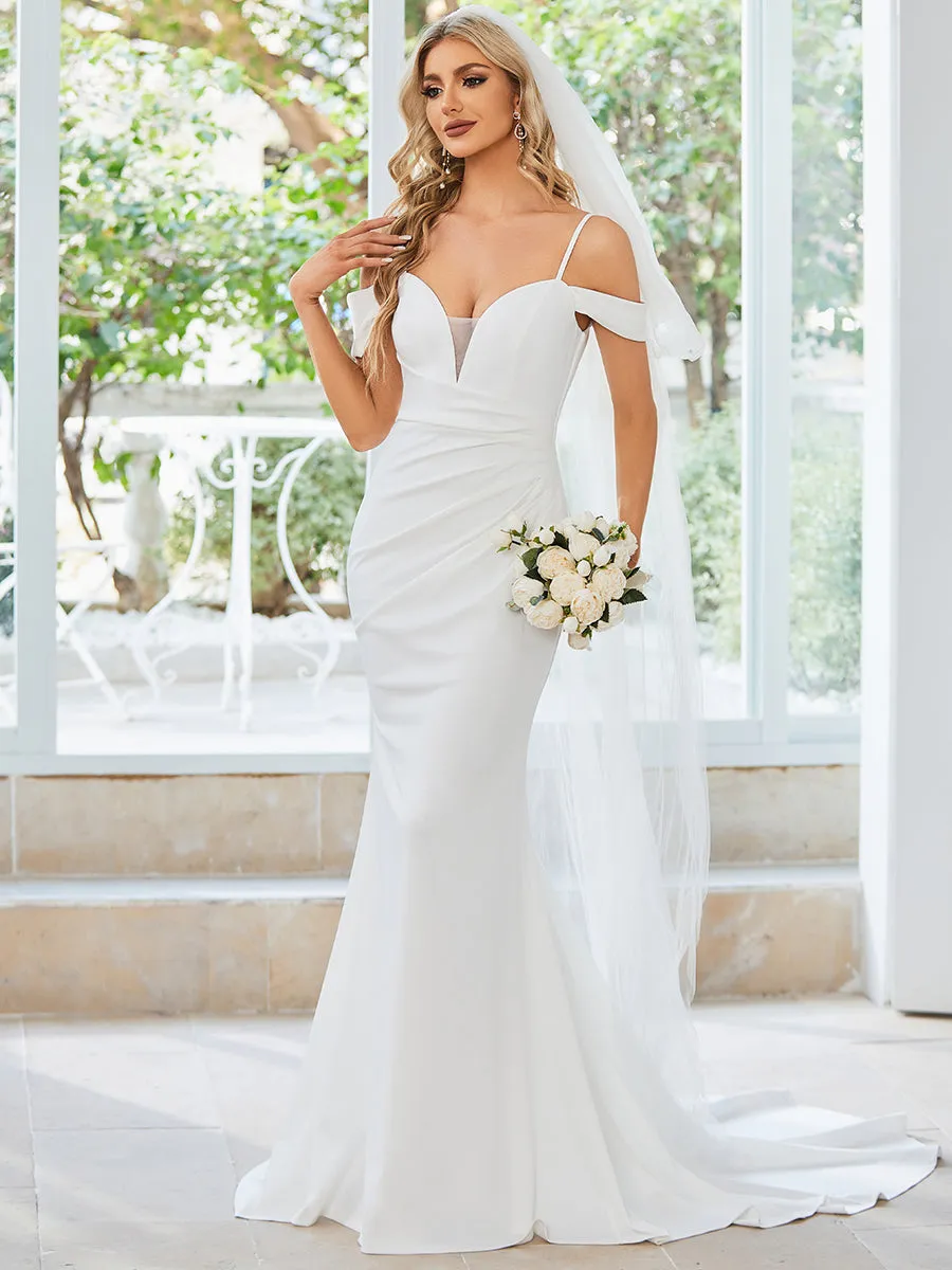 Elegant Off Shoulder Mermaid Wholesale Wedding Dresses