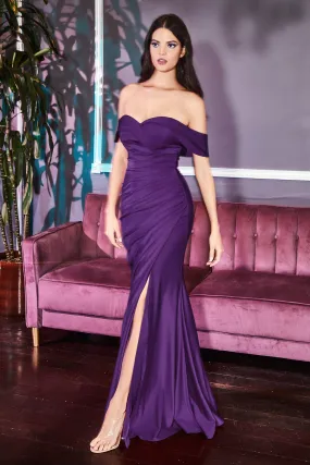 Gallant | Off the Shoulder Stretch Evening Gown | LaDivine KV1050