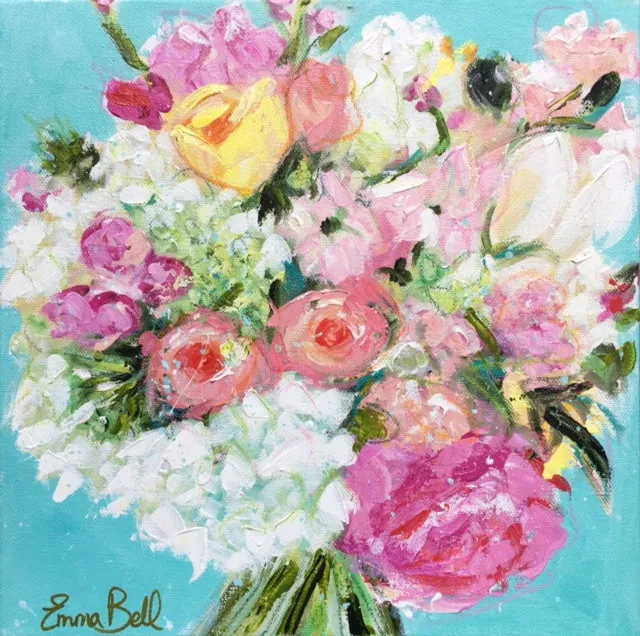 - GIFT CERTIFICATE - Wedding Bouquet Portrait by Emma Bell