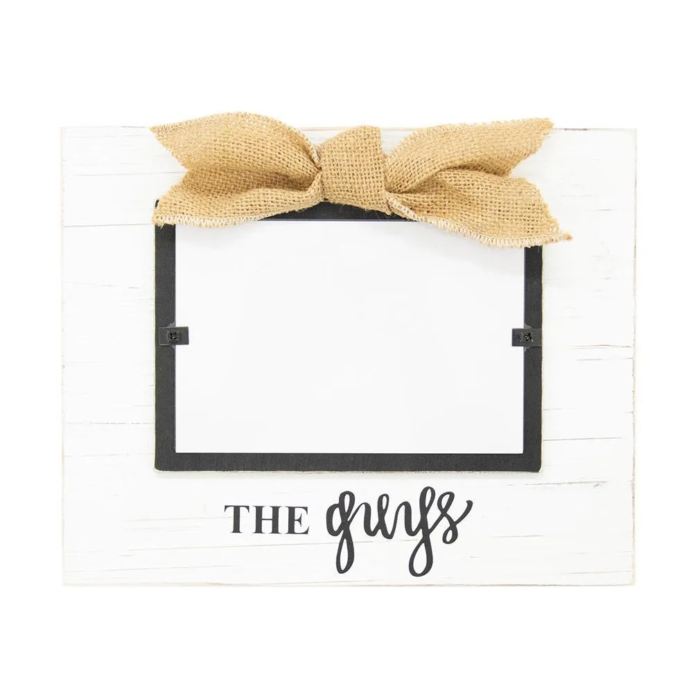 Girls and Guys Distressed Picture Frames