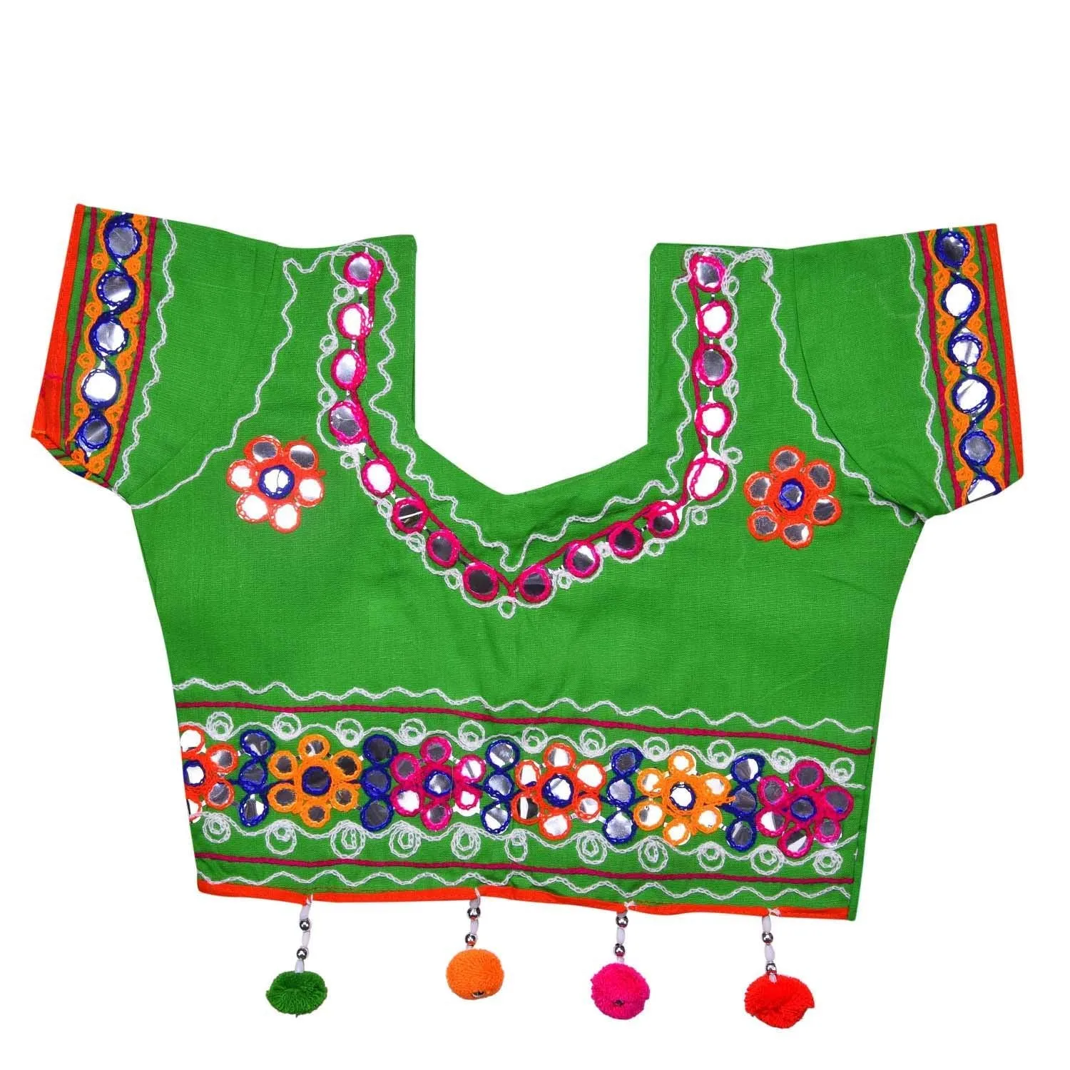 Girl's Cotton Ghaghra Choli, Leghnga Choli, Chania Choli 144g