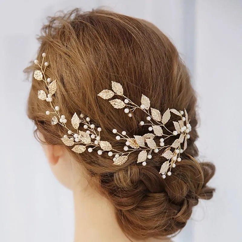 Handcrafted Pearl Bridal Headpiece