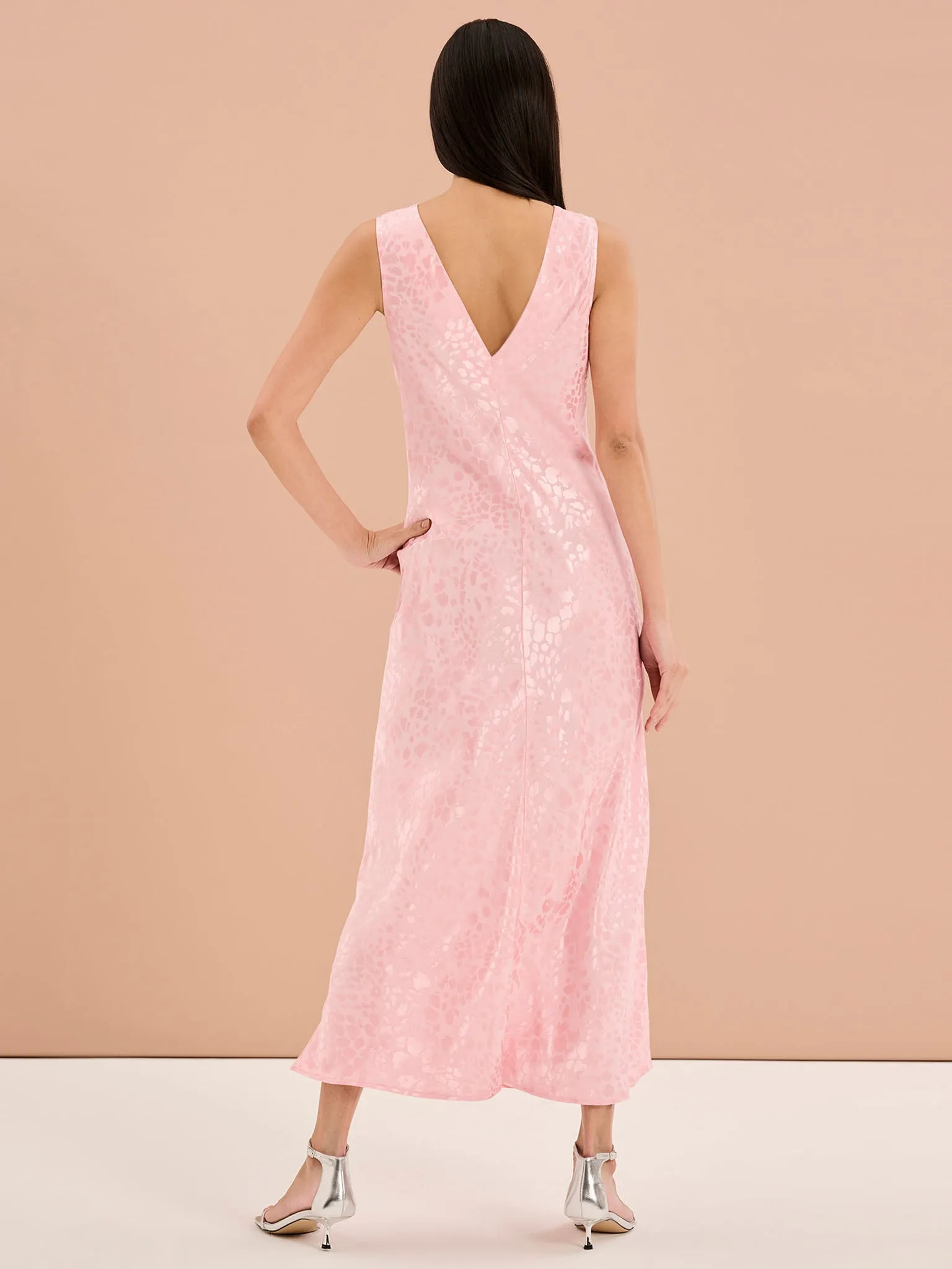 Iris Maxi Dress in Pink