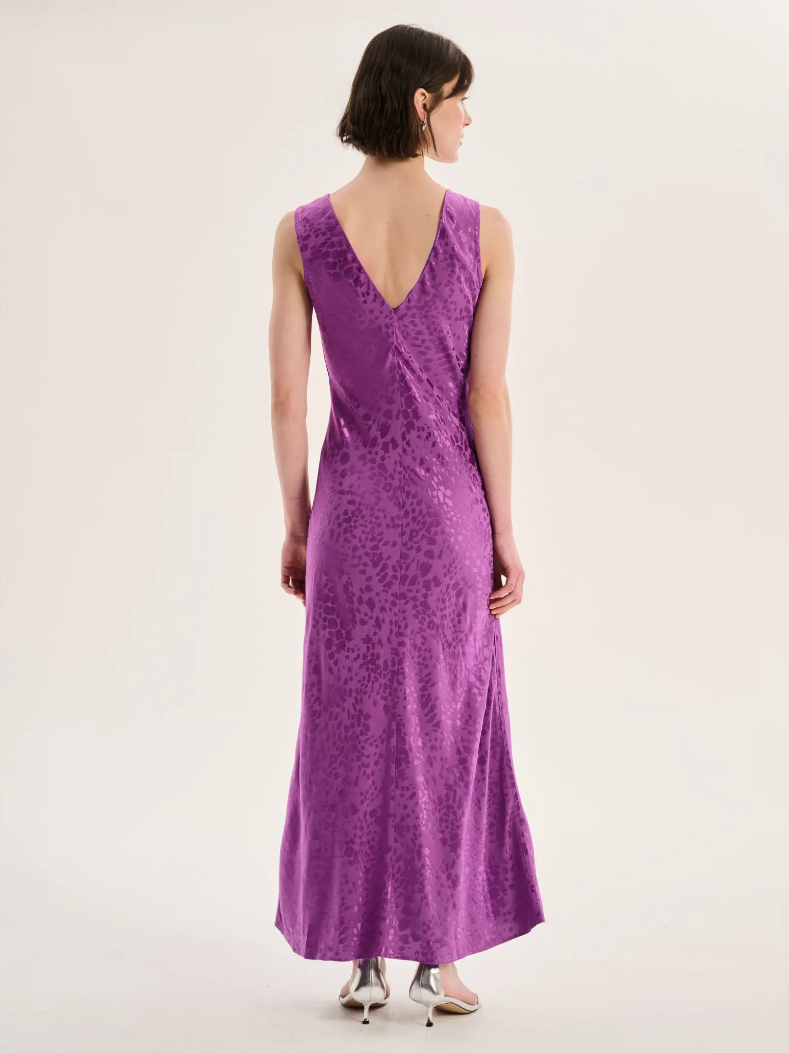 Iris Maxi Dress in Purple