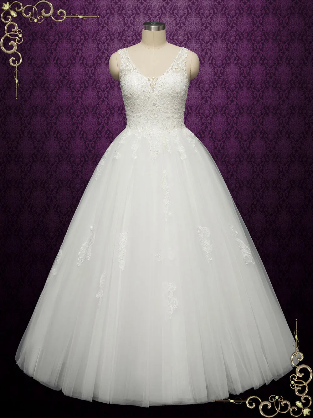 Lace Ball Gown Wedding Dress MIRRA