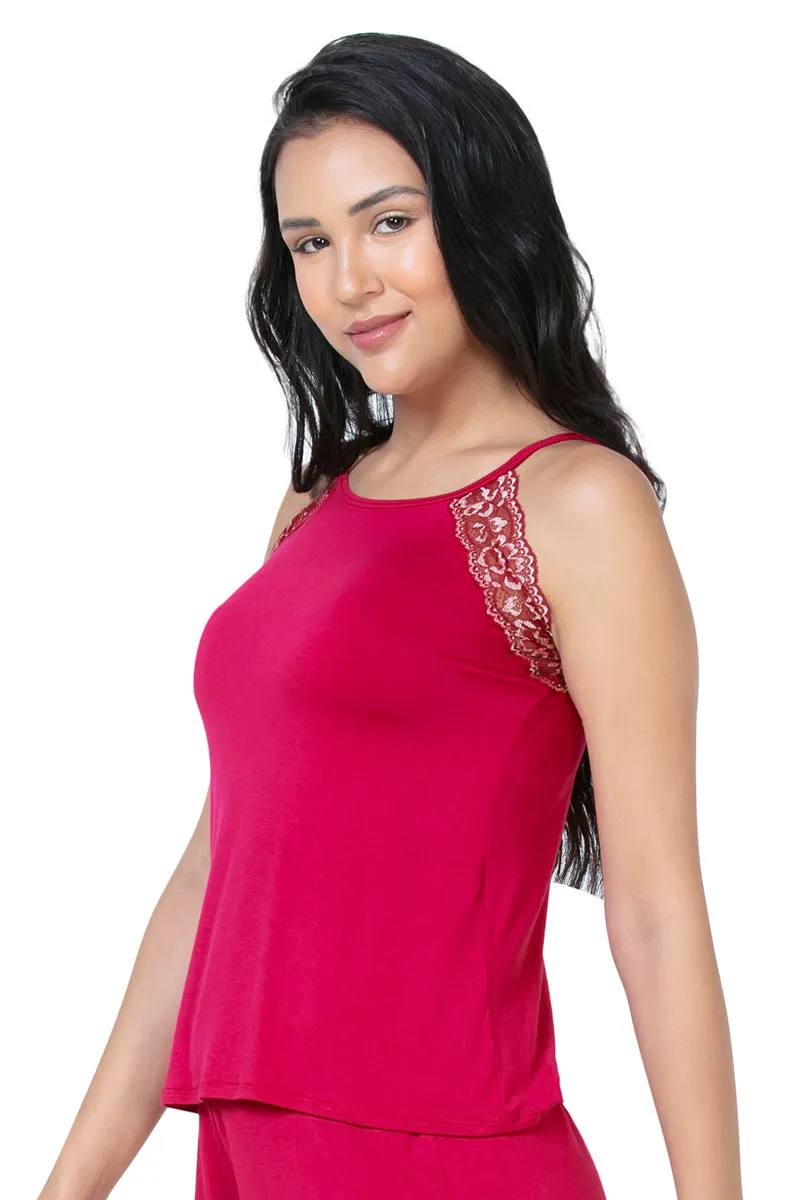 Lace Touch Sleep Camisole - Granita