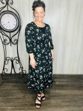 Lana Floral & Dot Dress