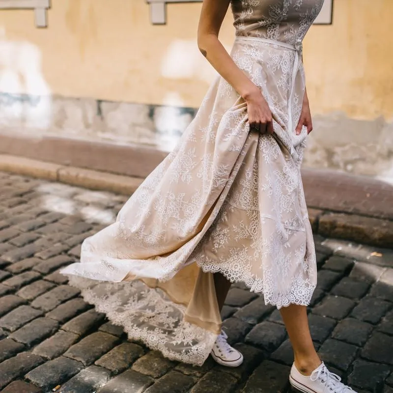 Meadow Lace Charm Bridal Gown