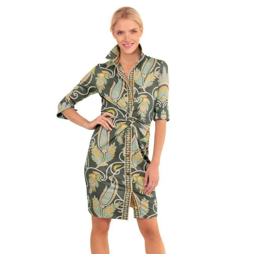 Print Twist and Shout Dress