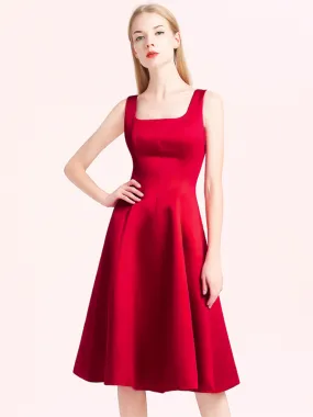 Red Simple Homecoming Dress Cheap Party Homecoming Dress ER083