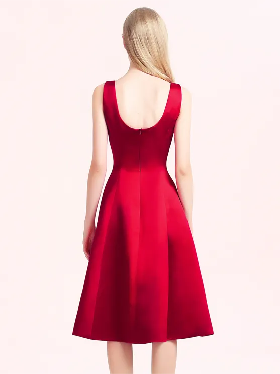 Red Simple Homecoming Dress Cheap Party Homecoming Dress ER083