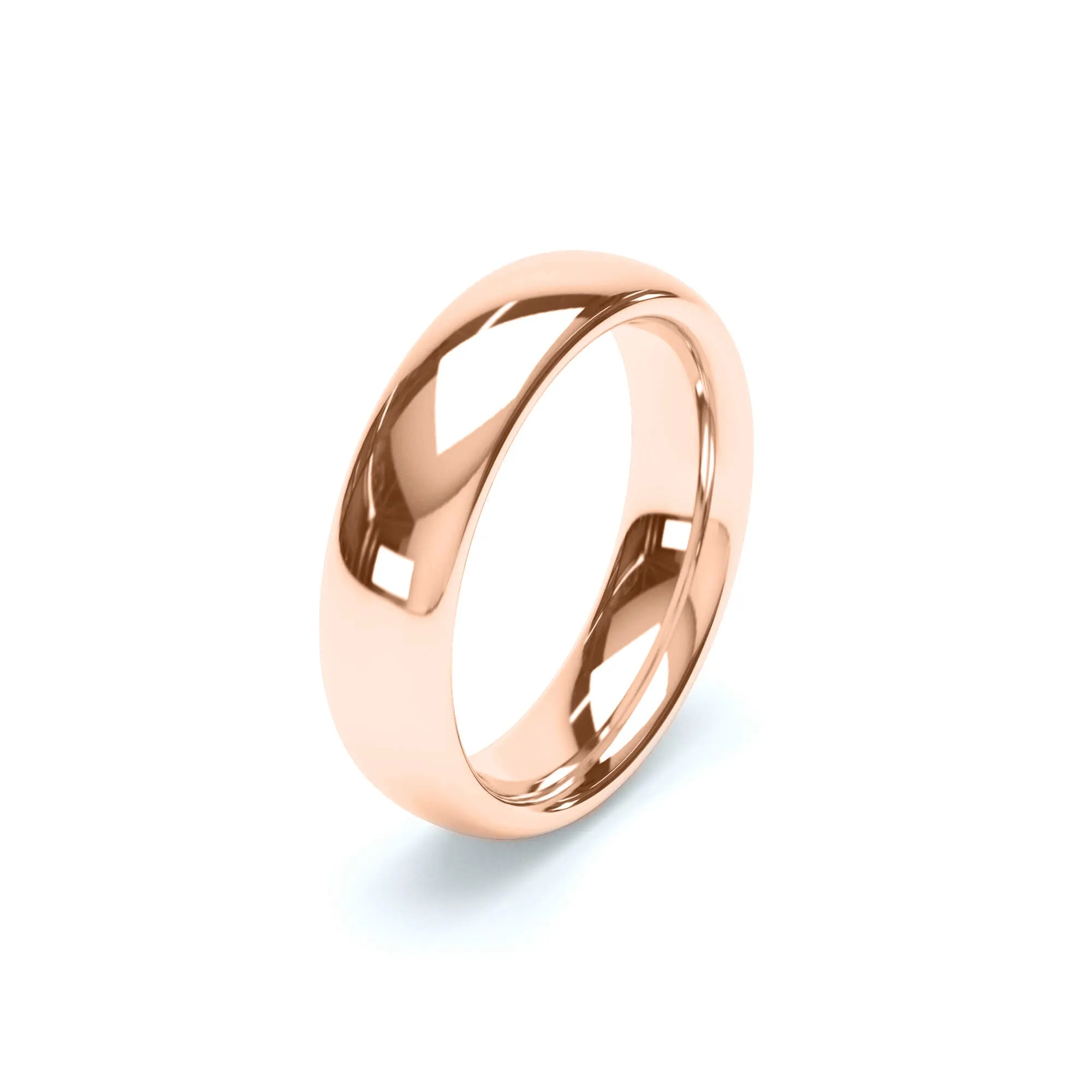 - Regular Court Profile Wedding Ring 18k Rose Gold