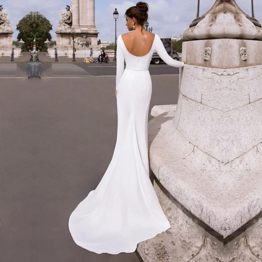 Satin Serenade Wedding Dress