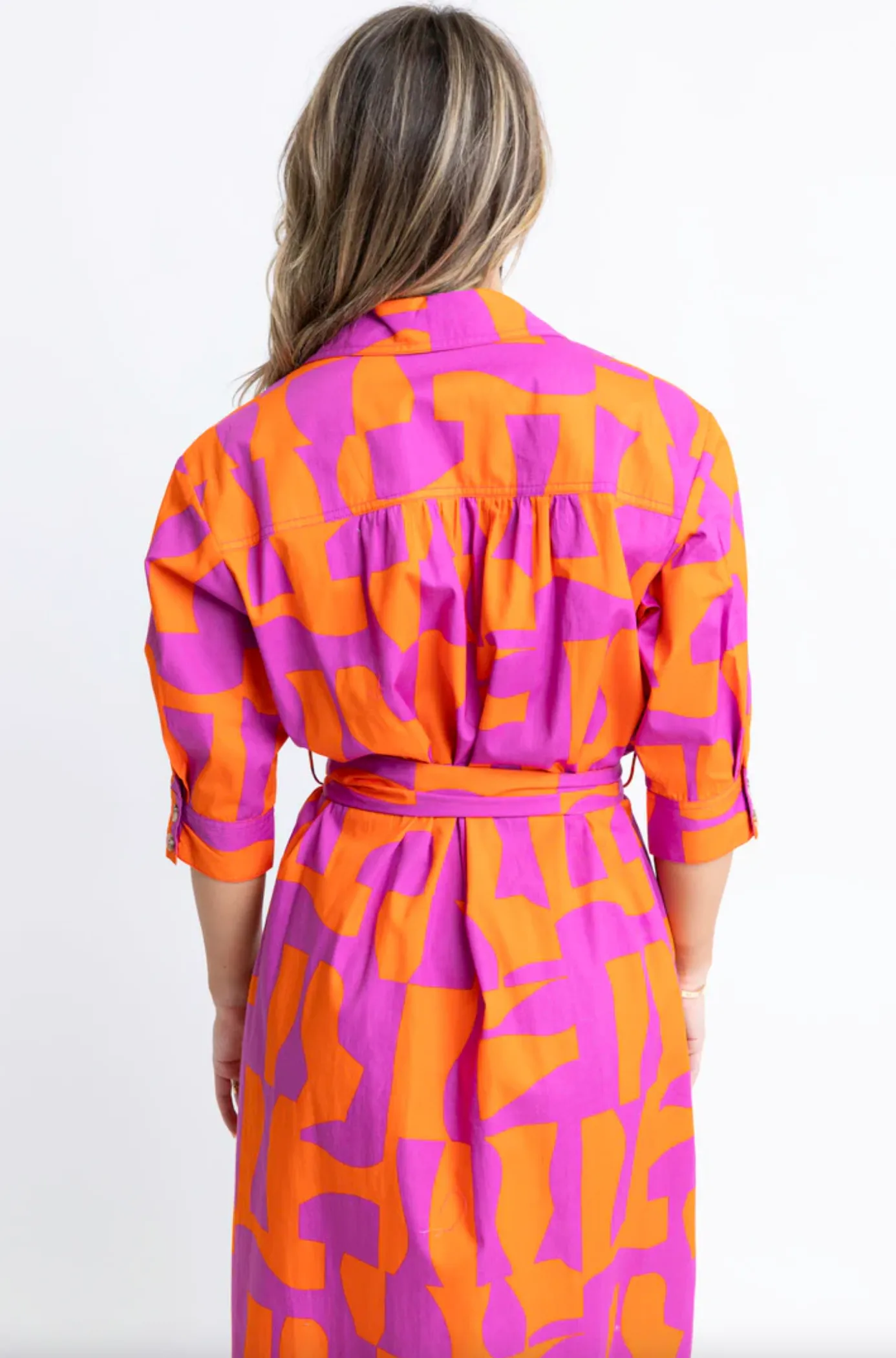 Sunset Geometric Maxi