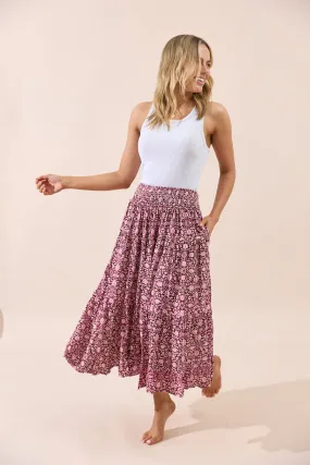 Sunset Skirt - Floral