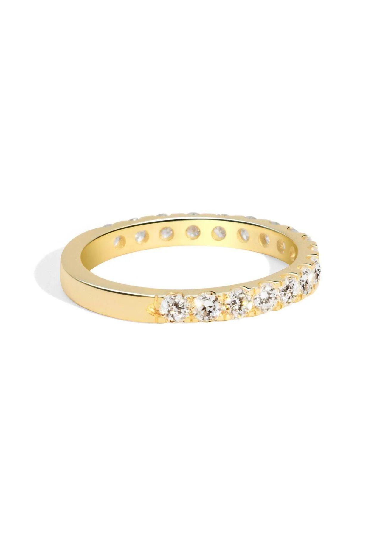 The Myriad 9ct Yellow Gold Natural Diamond Band