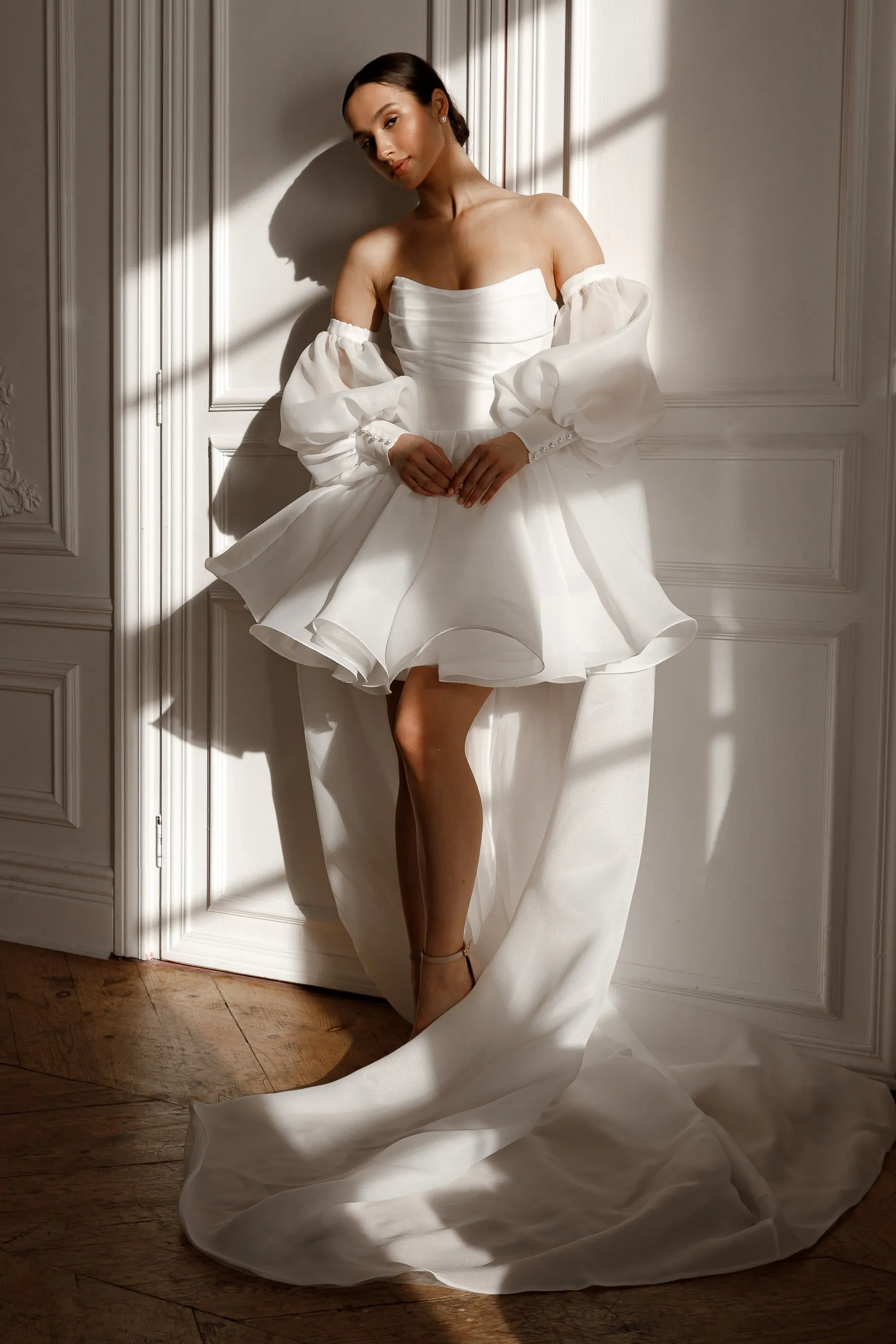 Wedding Dress Fiorelia Textured Organza