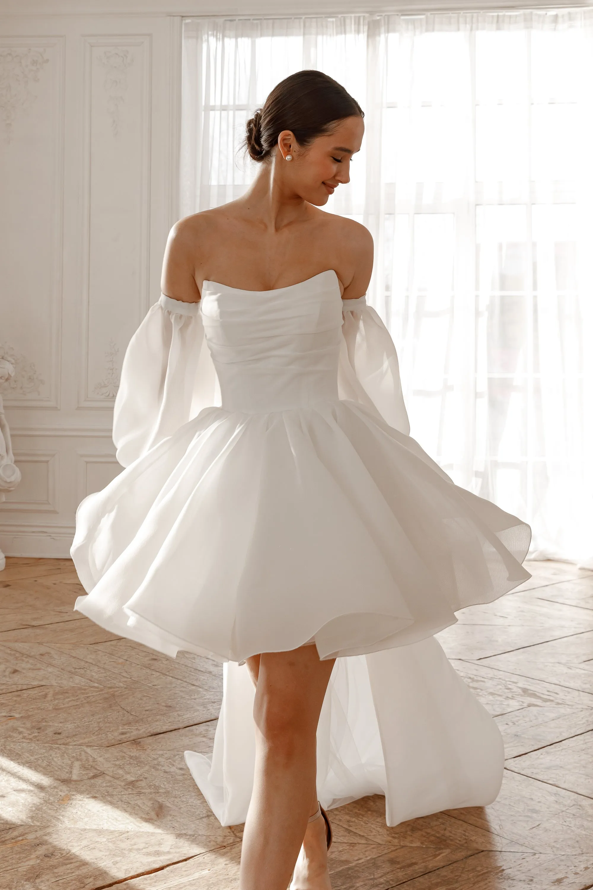 Wedding Dress Fiorelia Textured Organza